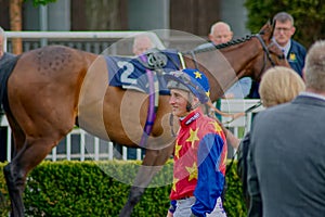 Tom Marquand. Horse racing jockey. UK