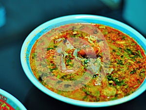 Tom Yam Kung is a Thai food