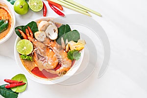 Tom Yum Goong Spicy Sour Soup