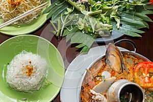 Tom yum koong