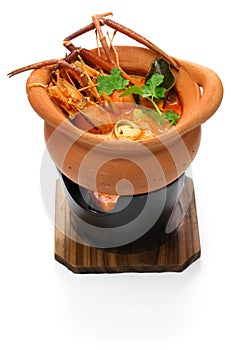 Tom yum kung with giant river prawn