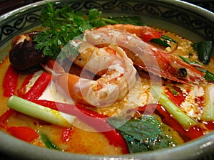 Tom Yum Kung Nam Khon.