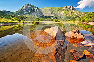 Tomanovo pleso v Západných Tatrách