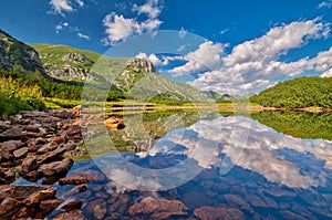 Tomanovo pleso v Západných Tatrách