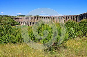 Tomar aqueduct photo