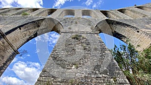 Tomar Aqueduct templar castle Portugal historic