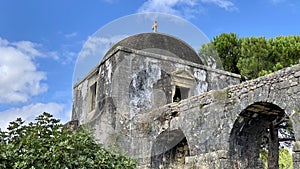 Tomar Aqueduct templar castle Portugal historic