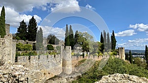 Tomar Aqueduct templar castle Portugal historic