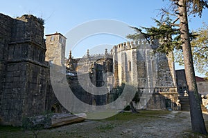 Tomar landmark cloister Convento de cristo christ convent, Portugal