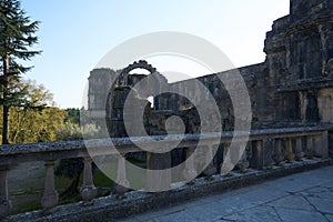 Tomar landmark cloister Convento de cristo christ convent, Portugal