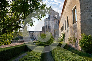 Tomar landmark cloister Convento de cristo christ convent, Portugal