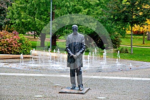 Tomas Garrigue Masaryk statue photo