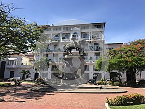 Tomas Herrera Plaza at Casco Viejo