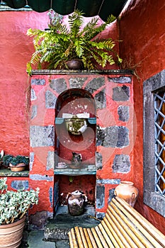 Tomas Morales House-Museum at the small village Moya on Gran Canaria, Canary Islands in Spain photo