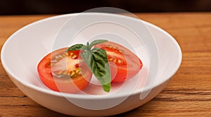 Tomato with Basil