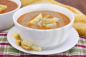 Tomato bisque soup