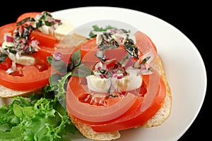 Tomato And Bocconcini Bites