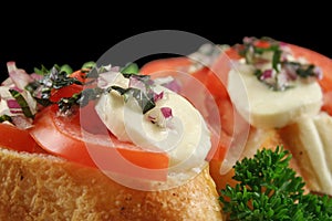 Tomato And Bocconcini Bites