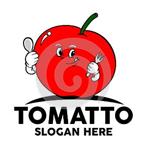 TOMATO CHARACTER LOGO