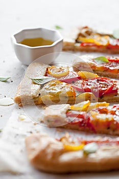 Tomato galette