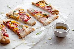 Tomato galette