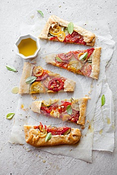 Tomato galette