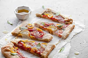 Tomato galette