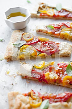 Tomato galette