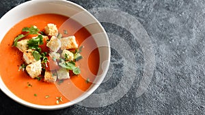 Tomato Gazpacho soup