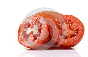 Tomato halves photo