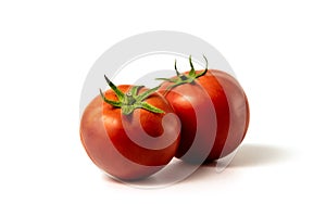 Tomato isolated on white background