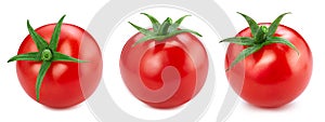 Tomato isolated on white background