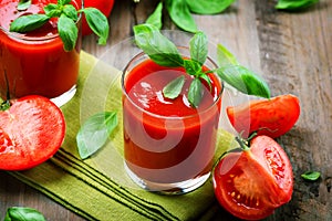 Tomate jugo a fresco tomates 