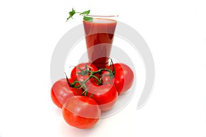 Tomato Juice And Tomatoes