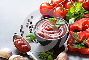 Tomato ketchup sauce