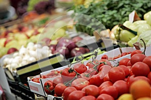 Tomato on market