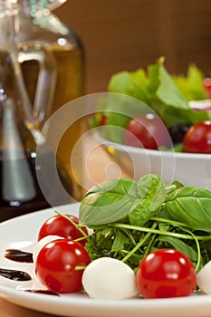 Tomato Mozzarella and Rocket Salad