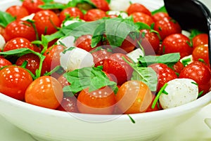 Tomato and mozzarella salad