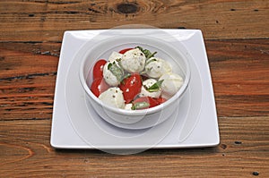 Tomato Mozzarella Salad