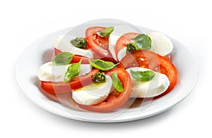 Tomato and mozzarella salad