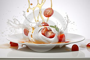 tomato mozzarella salad italian flavor