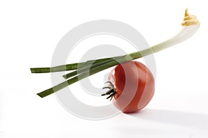 Tomato and onion and mayo