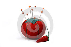 Tomato pin cushion photo