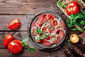 Tomato salad