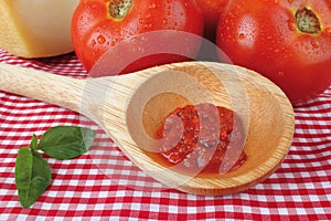 Tomato sauce photo