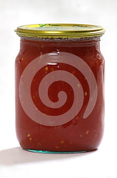 Tomato sauce jar