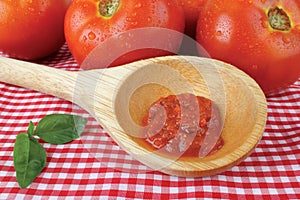 Tomato sauce photo