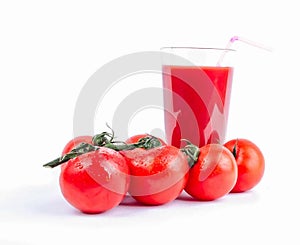 Tomato Smoothie,Drink with high vitamin C, refreshing, quench thirst, reduce wrinkles, free radicals