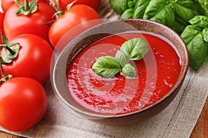 Tomato soup photo