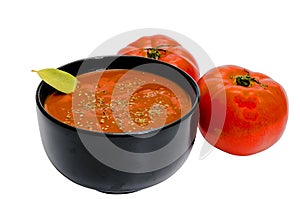 Tomato Soup Isolated